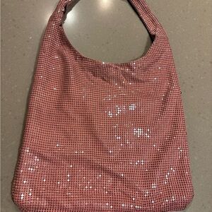 URBAN OUTFITTERS Sequin Pink Shoulder Bag